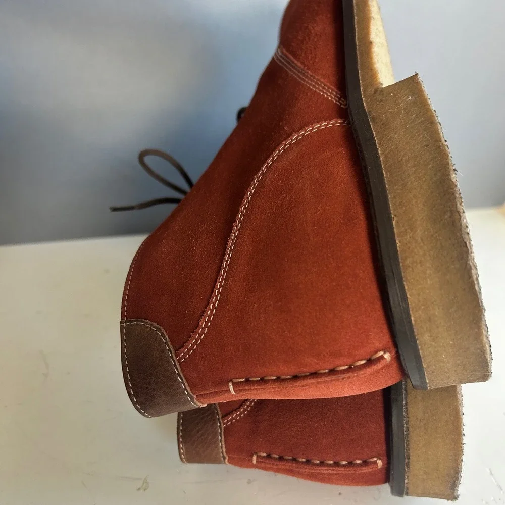 Johnston Murphy‎ Men's Chukka Boots Size 11.5 Brown Suede Desert